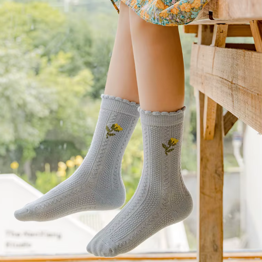 Zaubersocken- Blume