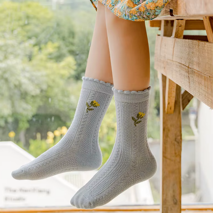 Zaubersocken- Blume