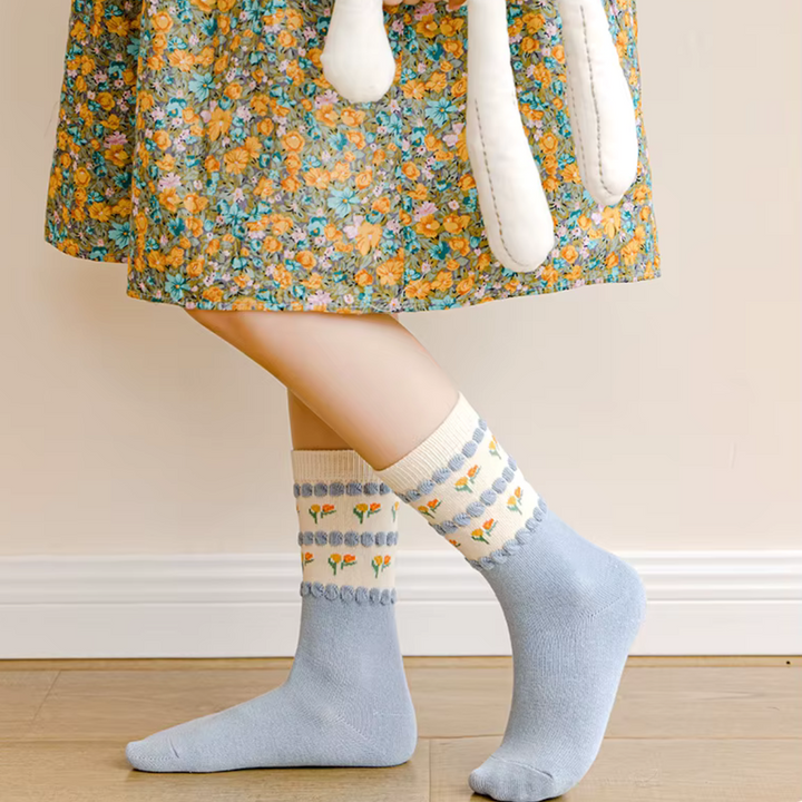 Zaubersocken- Blume