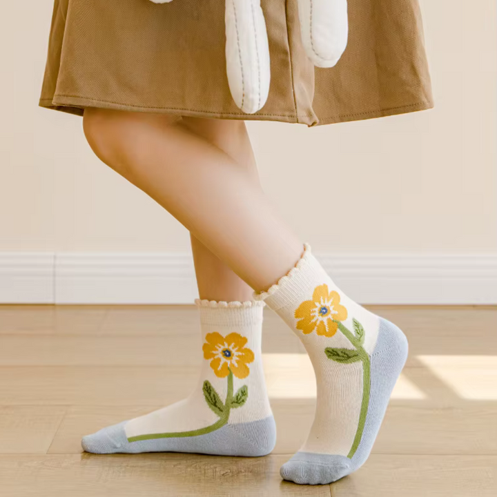 Zaubersocken- Blume
