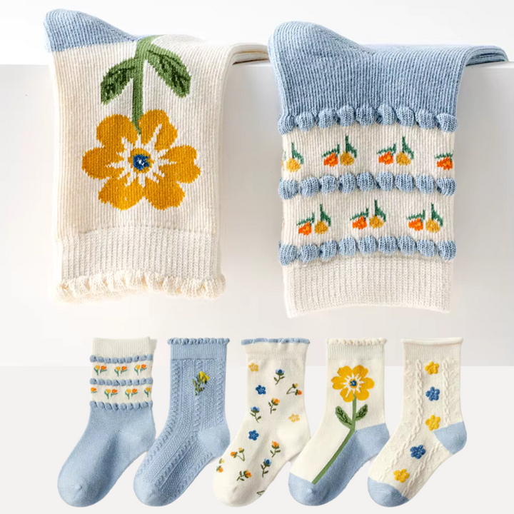 Zaubersocken- Blume