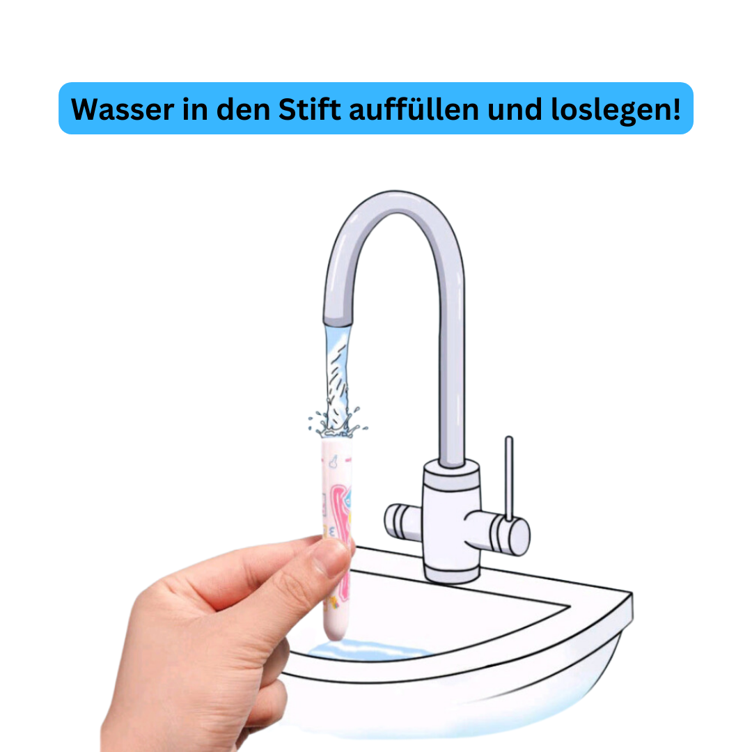 Magisches Wassermalbuch