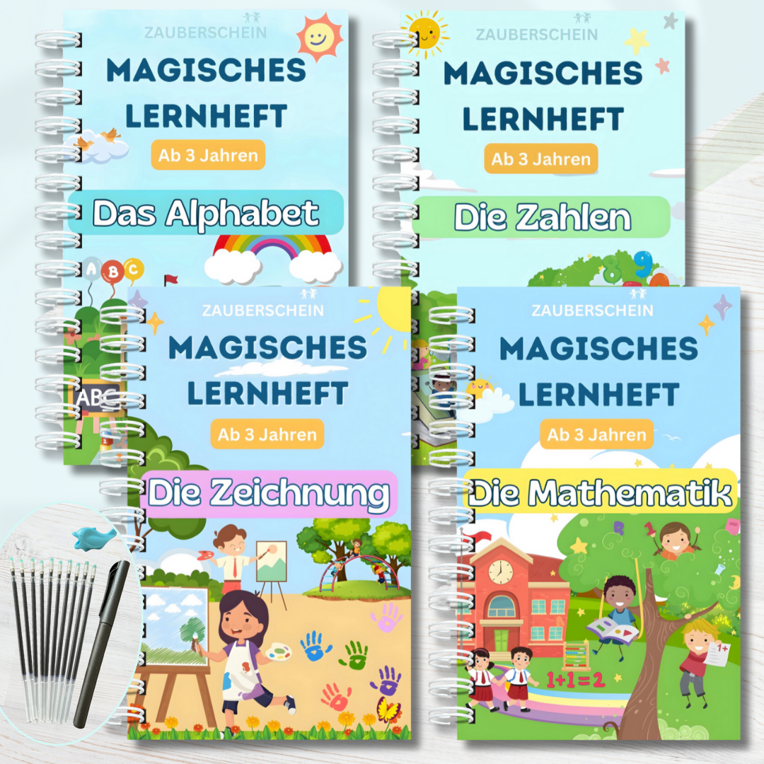 Magische Lernhefte - 4er Set