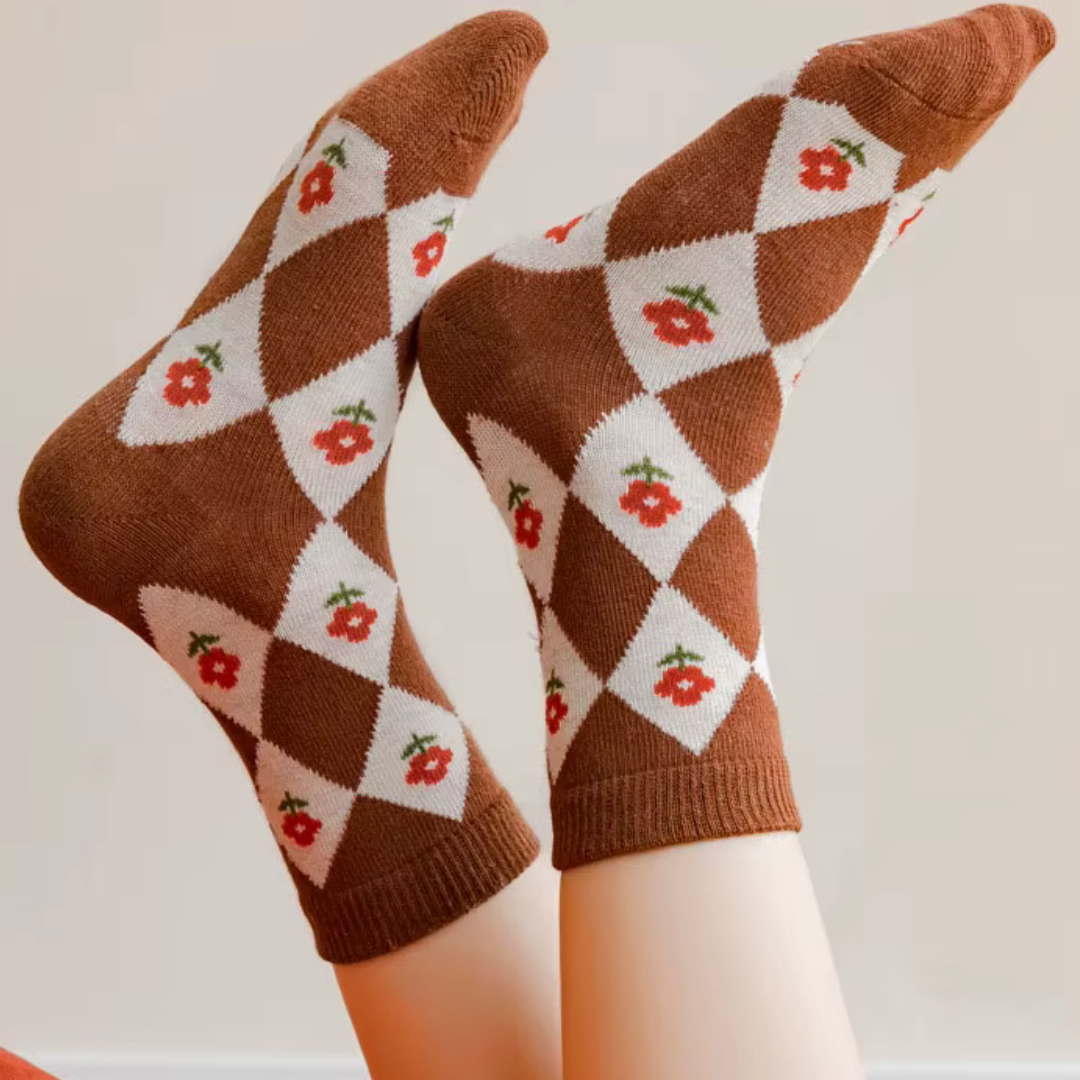 Zaubersocken- Braun