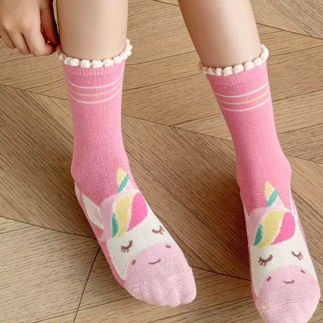 Zaubersocken- Einhorn