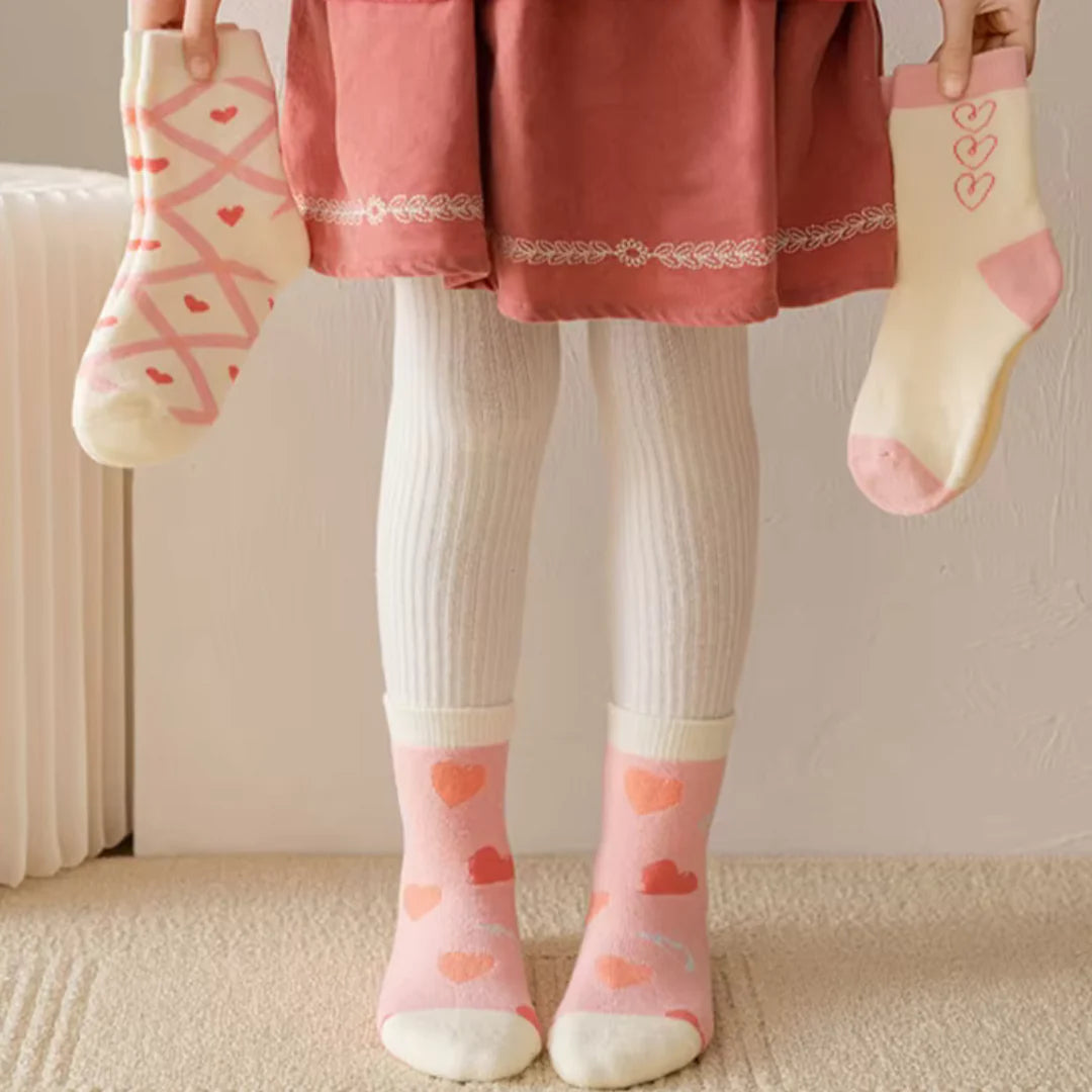 Zaubersocken Thermo- Herzen